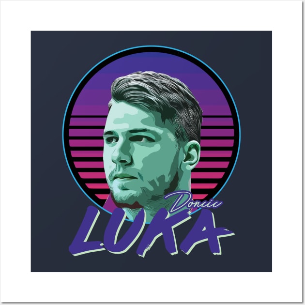 Luka Doncic Wall Art by slawisa